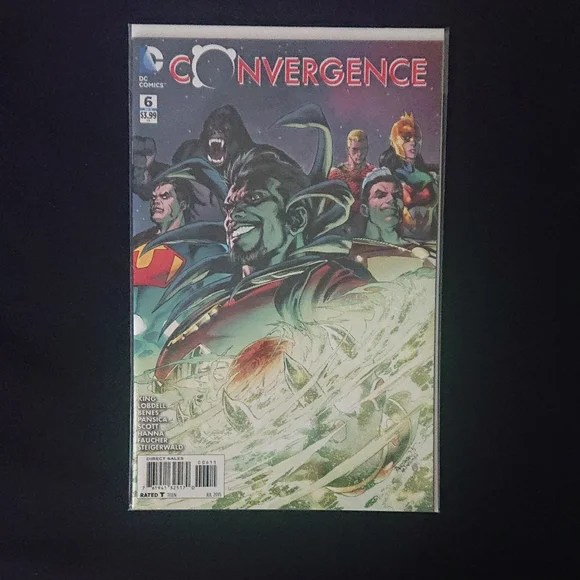 DC Comics Convergence Comc Book Collection - Complete Set #0-8 - Picture 8 of 10